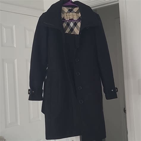 burberry gibbsmoore coat red|burberry check wool coats.